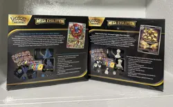 POKEMON MEGA EVOLUTION ELITE TRAINER BOX ETB LOT OF 2 SEALED LUCARIO & GARDEVIOR - Image 2