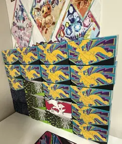 LOT OF 20 EMPTY ETB Pokemon TCG: Elite Trainer Box Pokemon - Image 1