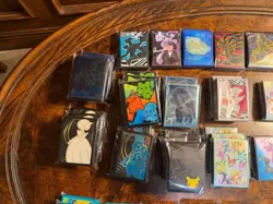 Pokemon TCG Mixed ETB / Collection Box Deck Sleeves (65ct) Sealed - Lot of 52 - Image 2