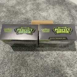 Pokemon Perfect Order Elite Trainer Box ETB Lot of 2 New/Sealed! Ready to Ship! - Image 5