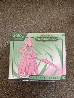 Pokemon Center Exclusive -Paradox -Rift -ETB Elite Trainer Box- New Sealed - Image 1
