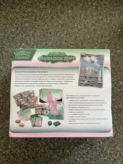 Pokemon Center Exclusive -Paradox -Rift -ETB Elite Trainer Box- New Sealed - Image 2