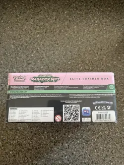 Pokemon Center Exclusive -Paradox -Rift -ETB Elite Trainer Box- New Sealed - Image 3