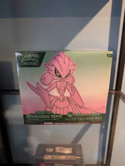 Paradox Rift Pokemon Center Iron Valiant Elite Trainer Box ETB New Sealed - Image 1