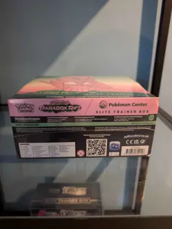 Paradox Rift Pokemon Center Iron Valiant Elite Trainer Box ETB New Sealed - Image 5
