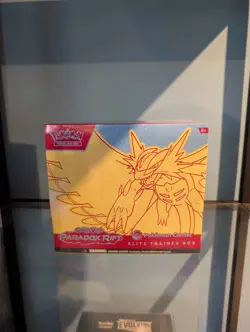 Paradox Rift Pokemon Center Roaring Moon Elite Trainer Box ETB New Sealed - Image 1