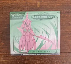 Pokemon TCG Paradox Rift Elite Trainer Box ETB Iron Valiant ETB Sealed - Image 1