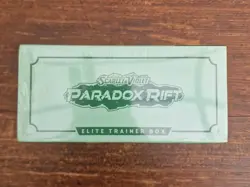 Pokemon TCG Paradox Rift Elite Trainer Box ETB Iron Valiant ETB Sealed - Image 2