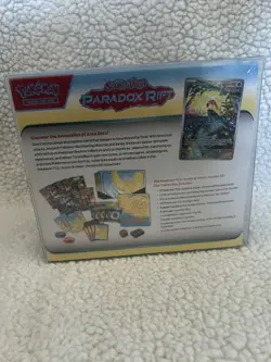 SEALED Pokemon TCG: Scarlet & Violet - Paradox Rift ETB - Roaring Moon w/ case - Image 3