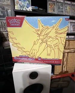 Paradox Rift Pokemon Center ETB Exclusive Roaring Moon Factory Sealed - Image 1
