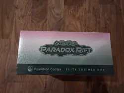 Pokemon TCG Paradox Rift Pokemon Center ETB - Sealed - Protective Case Included - Image 3