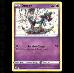 Dreepy 087/195 Silver Tempest - Common - Pokémon Card TCG - Image 1