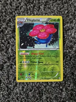 Pokemon Card Vileplume Boundaries Crossed Reverse Holo - Image 1