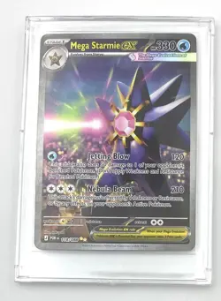Mega Starmie ex 118/088 Perfect Order Pokemon English IN HAND Foil SIR Card - Image 2