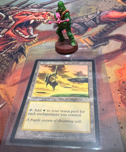 MTG Serra's Sanctum NEAR MINT Urza's Saga FREE SHIPPING - Image 1