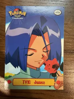 TV10 James - TV Animation Edition - Pokemon Topps Card - Image 1