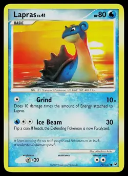 Pokemon Card - Lapras Platinum 79/127 Common - Image 1