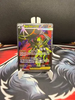 Mega Zygarde EX 104/088 Full Art Ultra Rare Pokemon Card NM Scarlet & Violet PF - Image 1