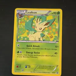 Pokemon Leafeon BW87 Black & White Stage 1 90 HP Promo Holo English Card - Image 1