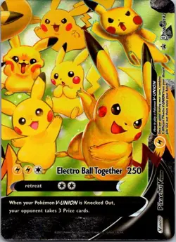 Pikachu V-Union Holo Promo SWSH: Sword & Shield Promo Cards SWSH142 NM - Image 1