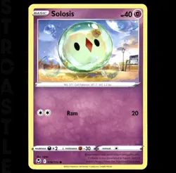 Solosis 076/195 Sword & Shield Silver Tempest - Common Pokémon Card TCG - Image 1