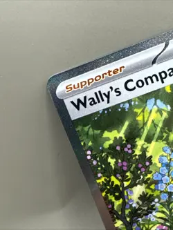 Wally's Compassion #186/132 Mega Evolution Mint Pokemon Card - Image 2