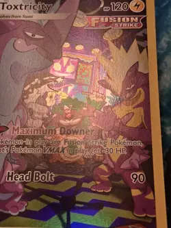 Toxtricity GG09/GG70 SWSH Crown Zenith Illustration Rare Pokemon Card LP - Image 5