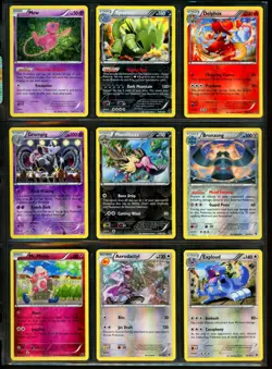 2016 Pokemon XY FATES COLLIDE Set Collection Cards HOLO Rare REVERSE Lot Mew + - Image 2
