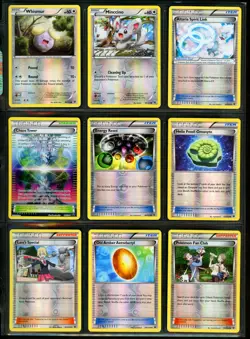 2016 Pokemon XY FATES COLLIDE Set Collection Cards HOLO Rare REVERSE Lot Mew + - Image 5