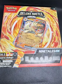 Pokemon Trading Card Game: Ninetales ex Deluxe Battle Deck, New Sealed - Image 1