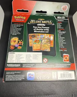Pokemon Trading Card Game: Ninetales ex Deluxe Battle Deck, New Sealed - Image 2