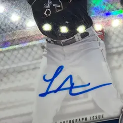 2025 Bowman Luis Merejo Chrome 1st Purple Refractor Auto /250 #CPA-LM *SEE - Image 3