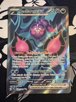 Pecharunt EX 085/064 Shrouded Fabled Pokemon Full Art Ultra Rare - Image 1