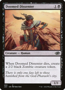 [MTG] Doomed Dissenter (402) (J22) LP - Image 1