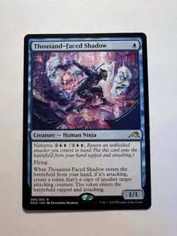 Thousand-Faced Shadow - MTG Kamigawa: Neon Dynasty - NM - Image 1