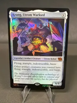 Krang, Utrom Warlord Teenage Mutant Ninja Turtles Foil - Image 1