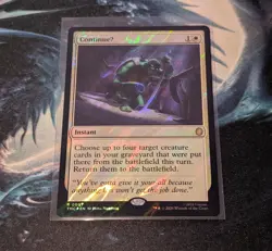 Magic The Gathering T.M.N.T. ContinueU Surge Foil M/NM - Image 1