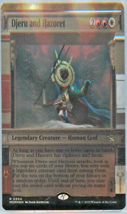 Djeru And Hazoret In Foil! NM-M MTG Magic The Gathering - Image 1