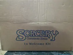 Sorcery Contested Realms Welcome Kit New Factory Sealed Box Open Kit Sealed - Image 1