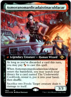 Asmoranomardicadaistinaculdacar (Extended Art) (Foil) Modern Horizons 2, 463 NM - Image 1