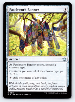 Patchwork Banner - Bloomburrow - MTG - Image 1