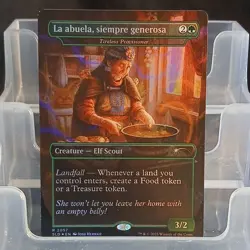 Magic: The Gathering La abuela, siempre generosa Green Rare Creature SLD Foil T… - Image 1