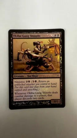 FOIL Okiba-Gang Shinobi *Betrayers of Kamigawa* MTG Magic the Gathering - Image 1