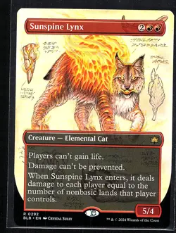 Sunspine Lynx (Borderless) R Bloomburrow 292 NM - Image 1