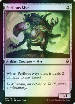 MTG Perilous Myr Foil ** Commander Legends ** English - Image 1