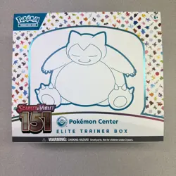 Pokemon 151 Elite Trainer Box 2023 Pokemon Center ETB Scarlet and Violet EMPTY - Image 1