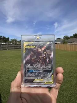 2020 Pokemon Sun and Moon Umbreon & Darkrai GX Promo - Light Play - Image 1