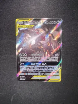 2020 Pokemon Sun and Moon Umbreon & Darkrai GX Promo - Light Play - Image 2