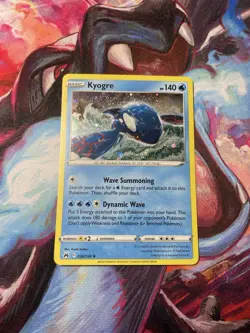 Kyogre 036/159 Crown Zenith Cosmos Holo NM Pokemon Card 2023 - Image 1