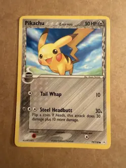 Pokemon TCG - Pikachu - 79/110 - EX Holon Phantoms - LP Common (2006) - Image 1